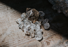 April's Birthstones- Diamonds and Herkimer