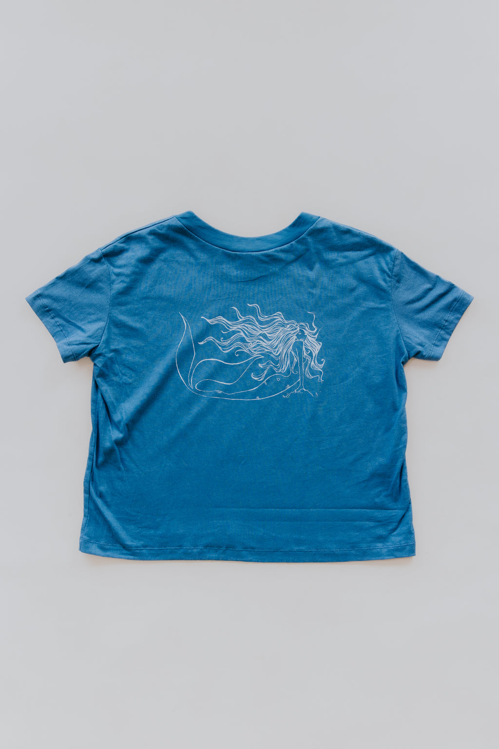 Mermaid Crop Tee - Hemp + Organic Cotton