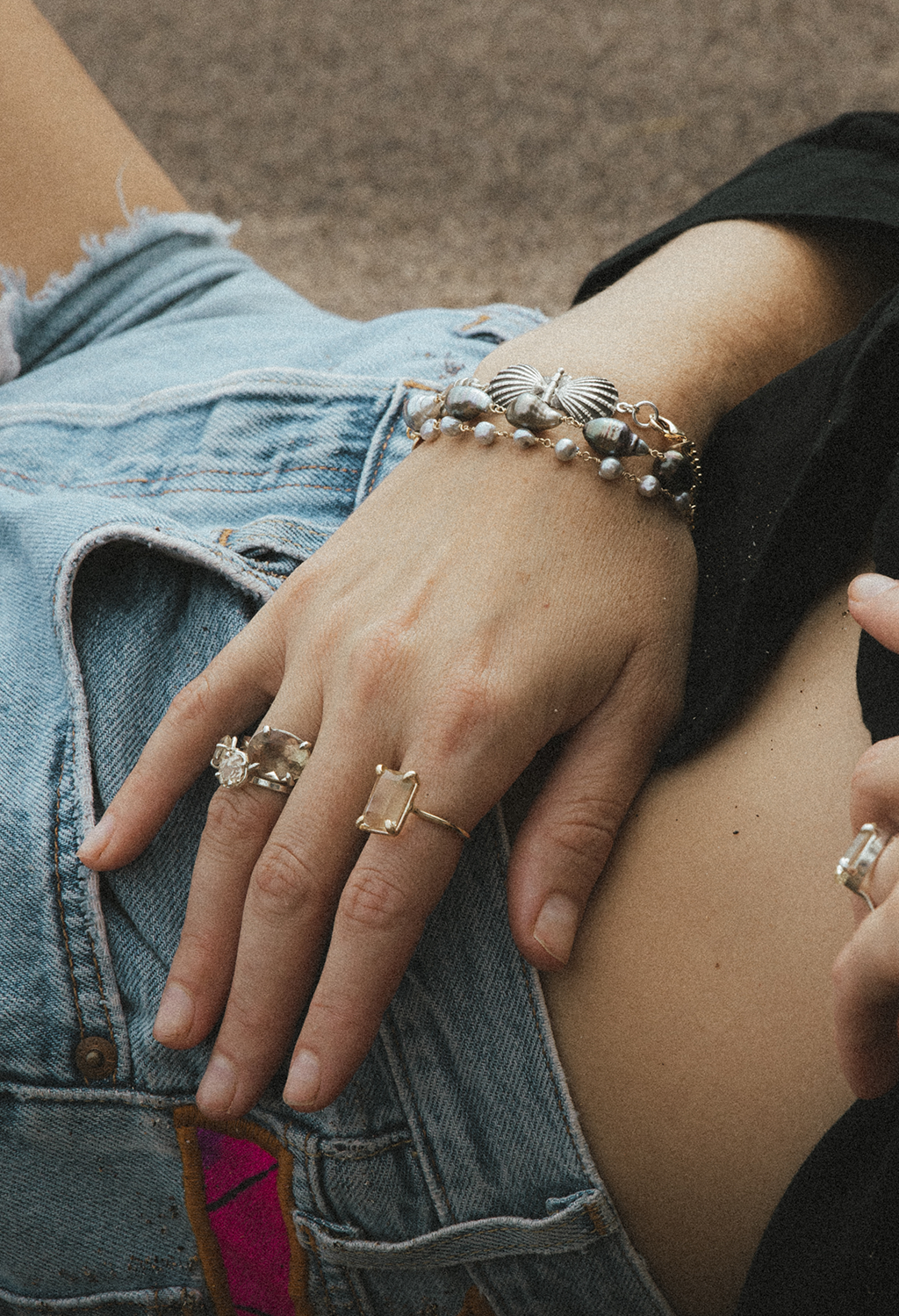 Akoya Keshi Pearl Bracelet