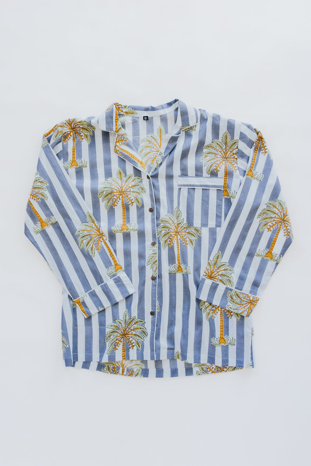 Block Print Pajama Sets - Long Sleeve