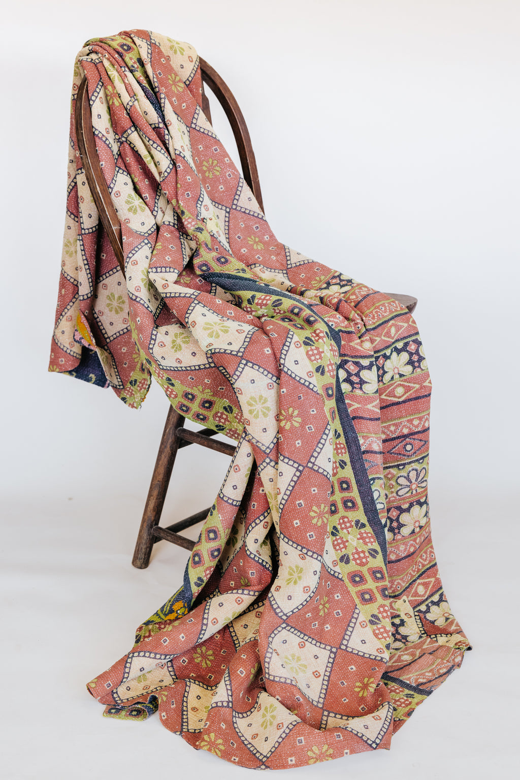 Vintage Kantha Blanket - #5