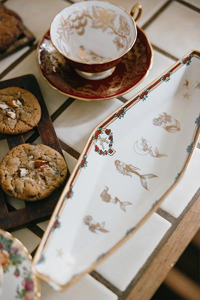 Mermaid Party Serving Dish