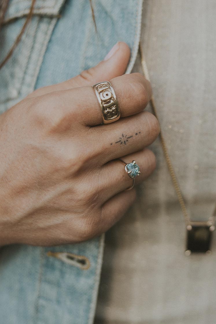 1918 Buried Treasure Ring