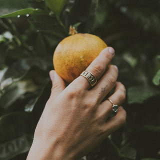 Prong Set Gemstone Ring - Aquamarine