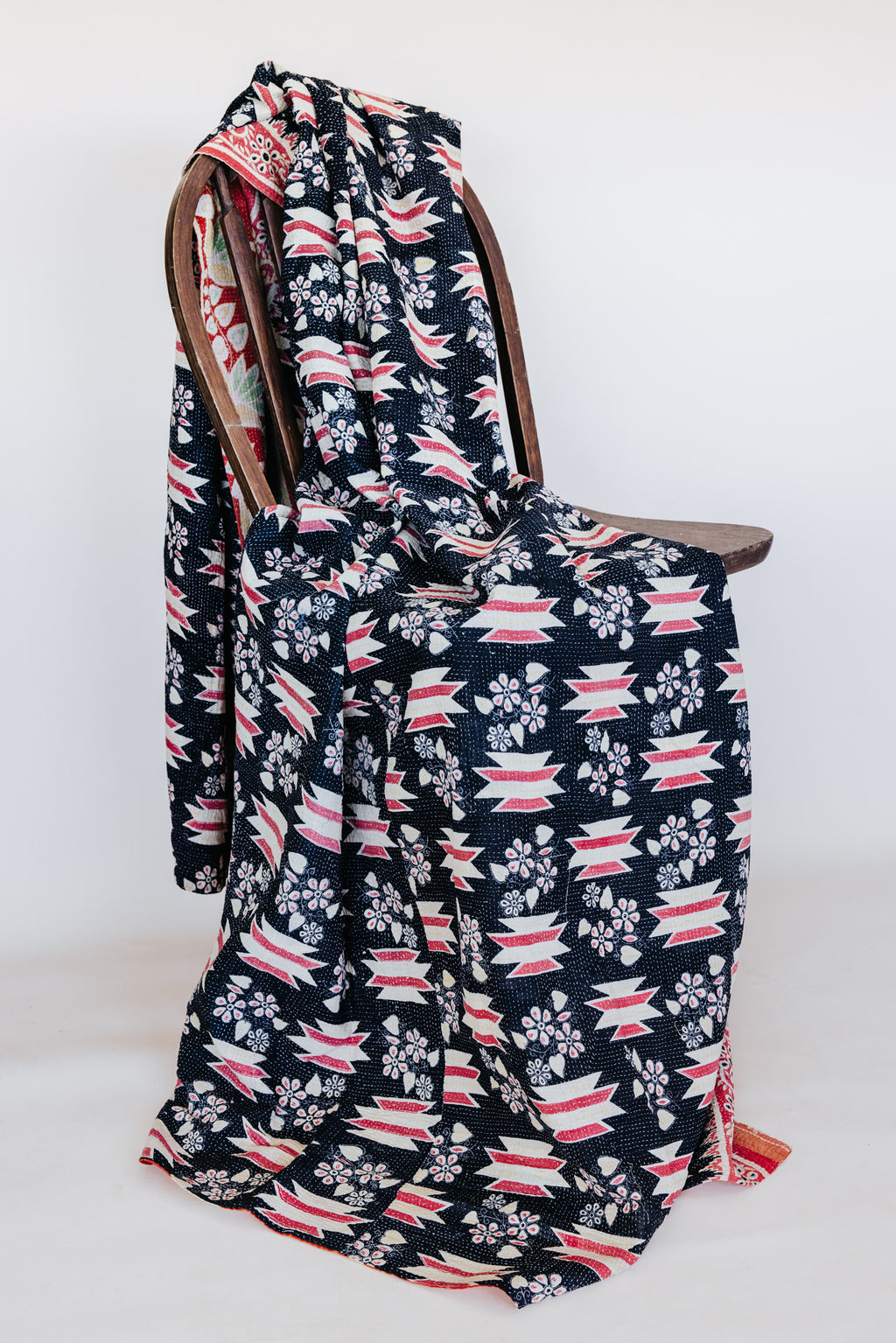 Vintage Kantha Blanket - #8