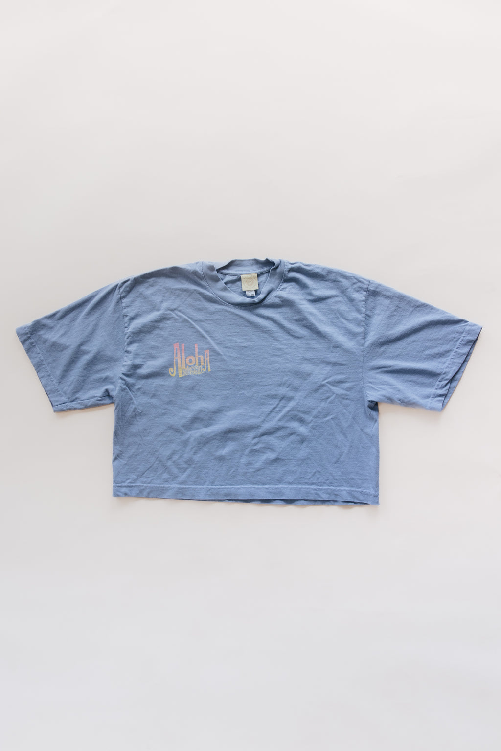 Oversized Cropped Tee - 1981