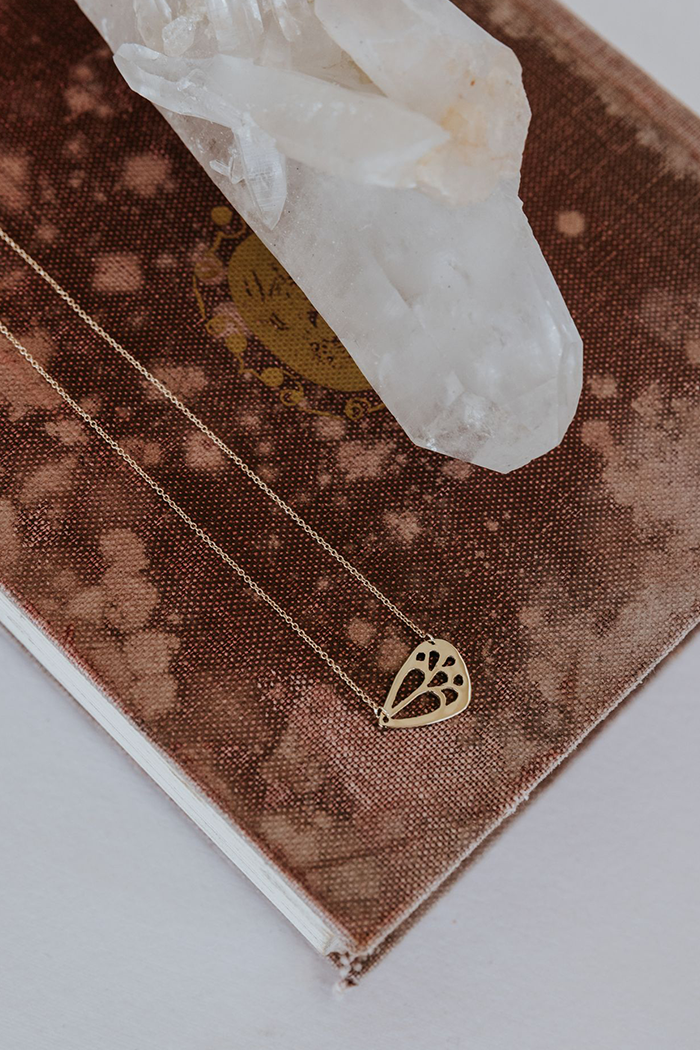 Wings Hawaii mini butterfly wing necklace  available in sterling silver, 14k rose gold, 14k yellow gold, or 14k white gold. Fine jewelry handmade in Maui. 