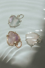 Necklace Charms - Crystal Heart thumbnail