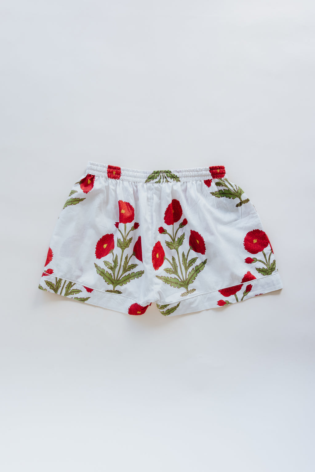 Block Print Pajama Sets - Short Sleeve