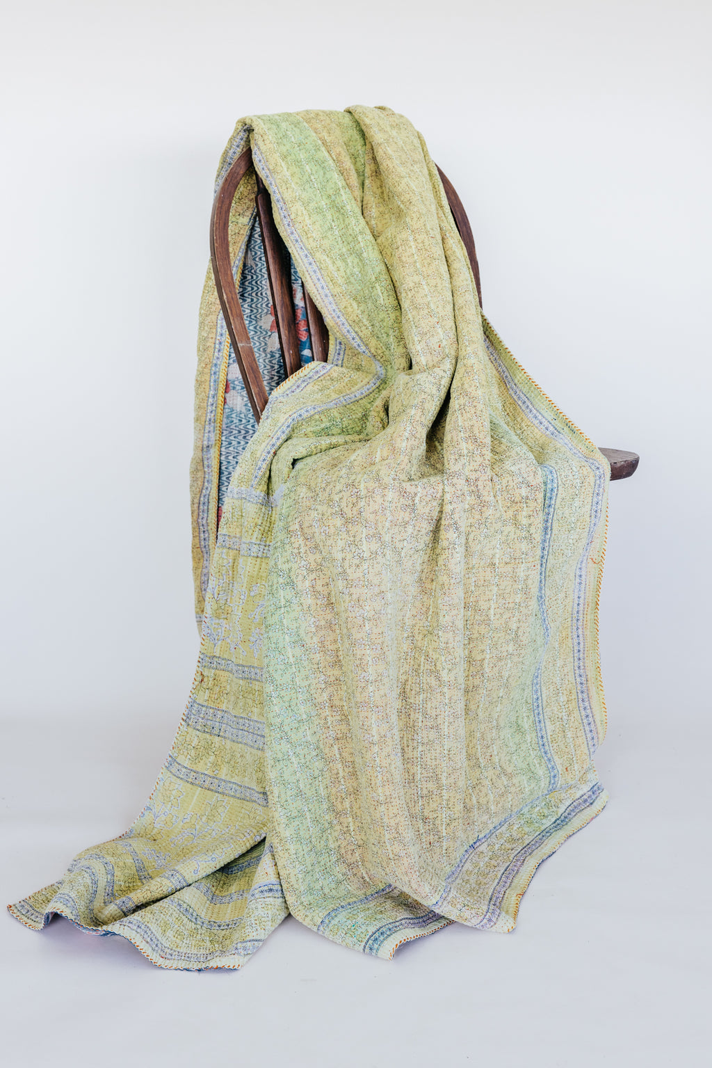 Vintage Kantha Blanket - #12