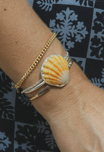 Sunrise Shell Cuff