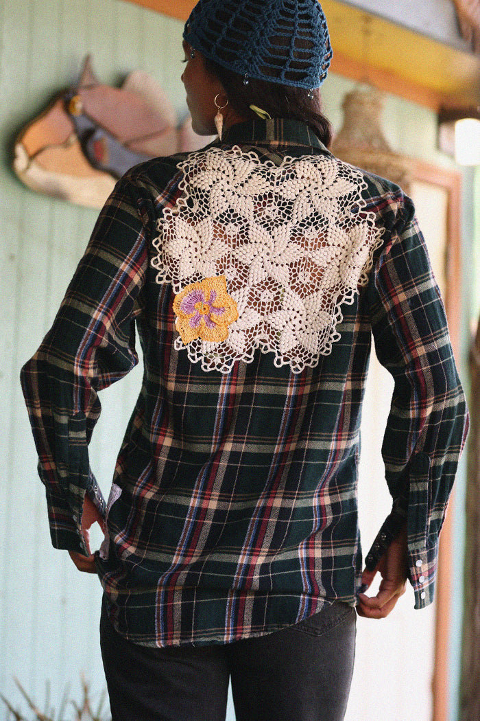 Vintage Boyfriend Flannel - I