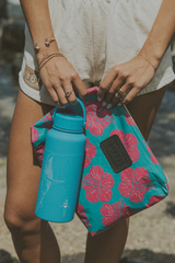 Whale Dance Water Bottle - Sky Blue thumbnail