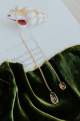 Crystal Ball Sunstone Necklace - 14k thumbnail