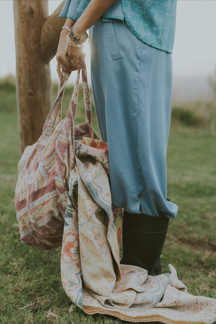 Kantha Beach Tote - #8