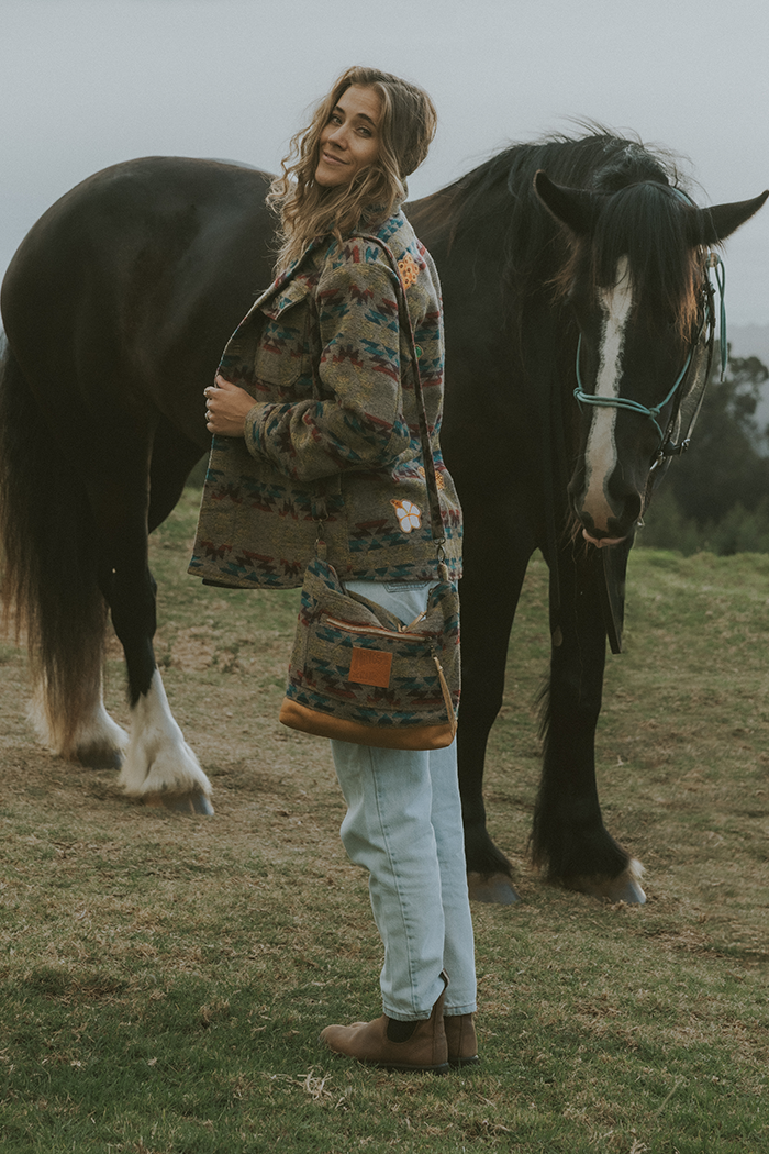 Aztec Shoulder Bag - Rainbow
