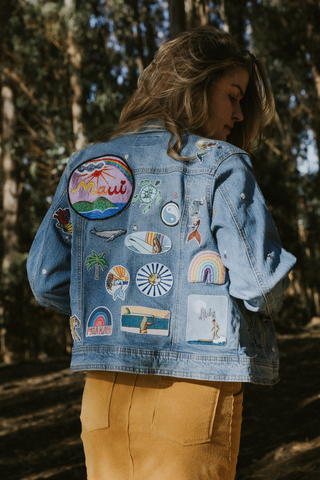 Patched Up Denim Jacket