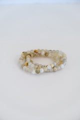 Stretchy Beaded Bracelet - Moonstone thumbnail
