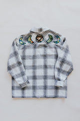 Vintage Flannel Jacket - Moon Phases