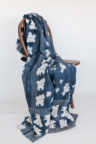 Vintage Kantha Blanket - #6