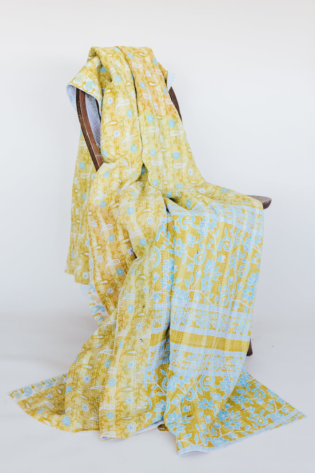 Vintage Kantha Blanket - #10