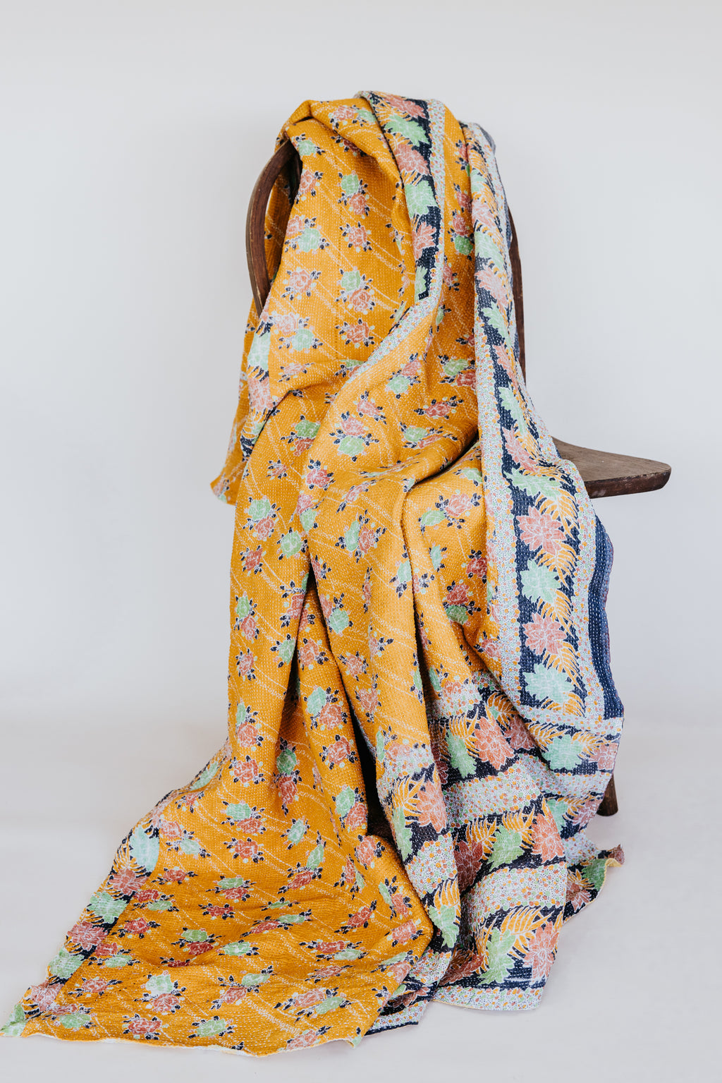 Vintage Kantha Blanket - #18