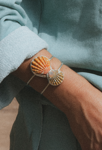 Sunrise Shell Cuff | SS