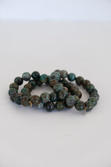 Stretchy Bracelet Large - African Turquoise thumbnail