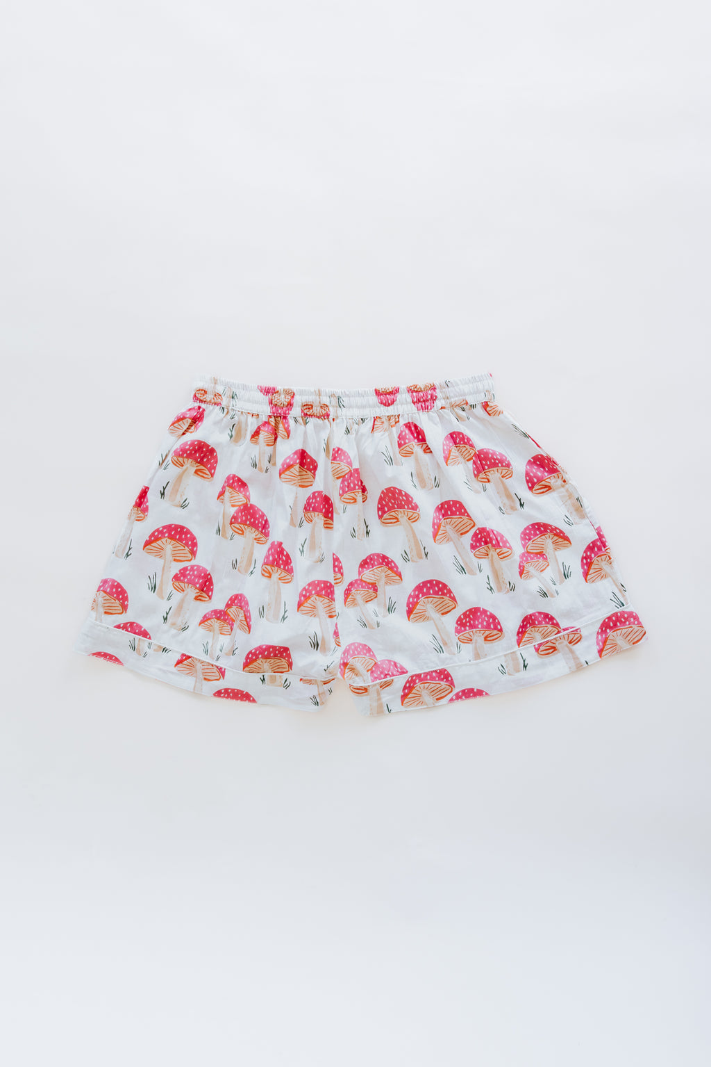 Block Print Pajama Sets - Short Sleeve