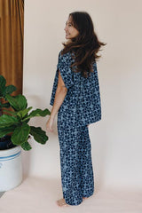 Pau Hana Pants - Quilted Ulu - Navy thumbnail