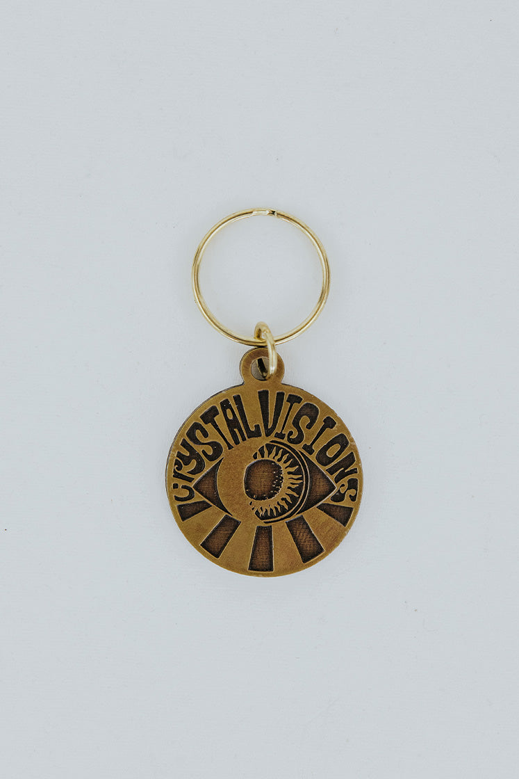 Wings Hawaii crystal visions keychain front