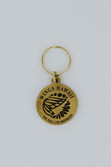 Wings Hawaii crystal visions keychain back thumbnail