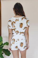 Organic Cotton Crop Tee - Tiger thumbnail