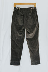 Retro Pocket Pants - Charcoal Corduroy thumbnail