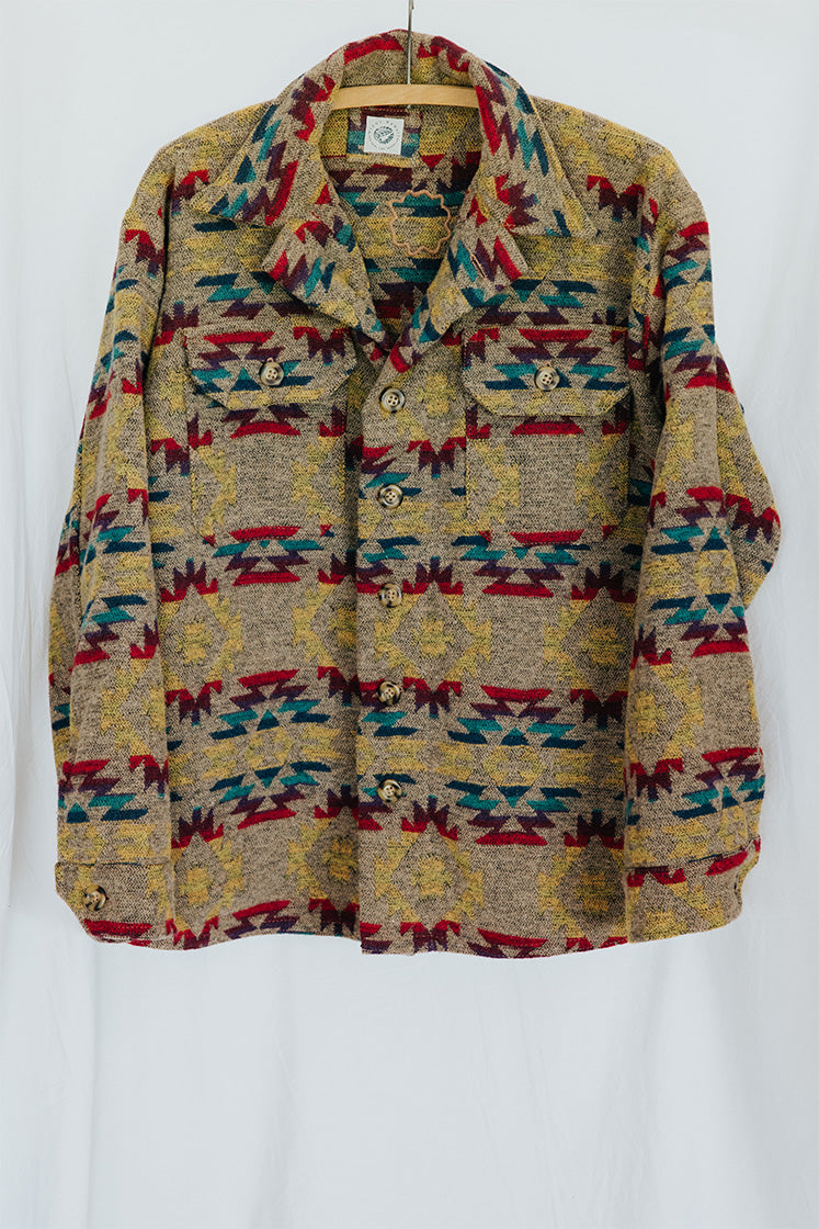 Aztec Army Jacket - Rainbow