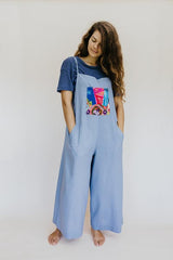Sun Pocket Overalls - Blue thumbnail