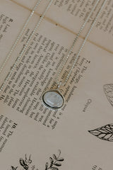 Evil Eye Necklace - Moonstone thumbnail
