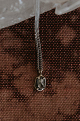 Prong Set Necklace - Diamond 14k White Gold thumbnail