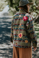 Aztec Army Jacket - Rainbow thumbnail