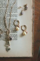 Shackle Necklace Charm - Hebrew Cone Shell | 14K thumbnail