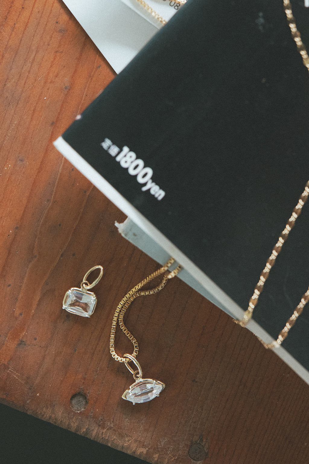 Necklace Charms - Zircon | GF + SS
