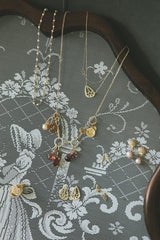 Necklace Charm - Tourmaline | 14K thumbnail