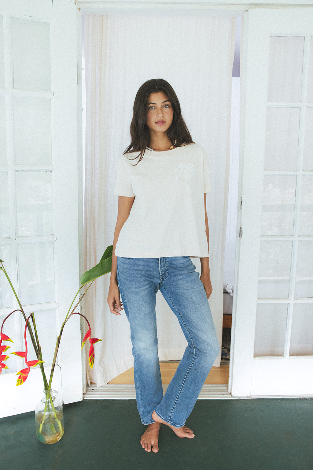 Perfect Crop Tee - Hemp + Organic Cotton