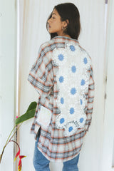 Vintage Boyfriend Flannel - K thumbnail