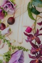 Sleeping Moon Necklace thumbnail