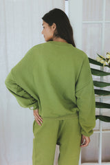 Tiger Patch Green Sweatshirt thumbnail