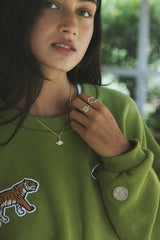 Necklace Charms - Zircon | GF + SS thumbnail