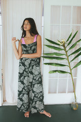 Aloha Print Overalls - Hana Forest thumbnail
