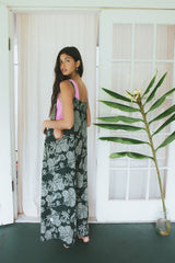 Aloha Print Overalls - Hana Forest thumbnail