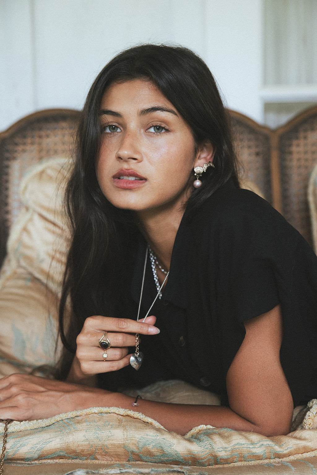 Siren Song Stud Earrings | 14k